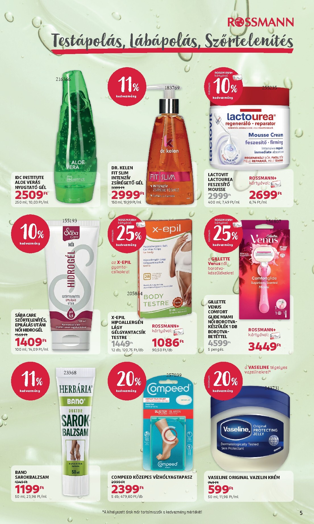 rossmann - Rossmann hirdetmény a következő hétre hétfőtől 2026.04.20.-tól péntektől 2026.05.01.-ig - page: 5