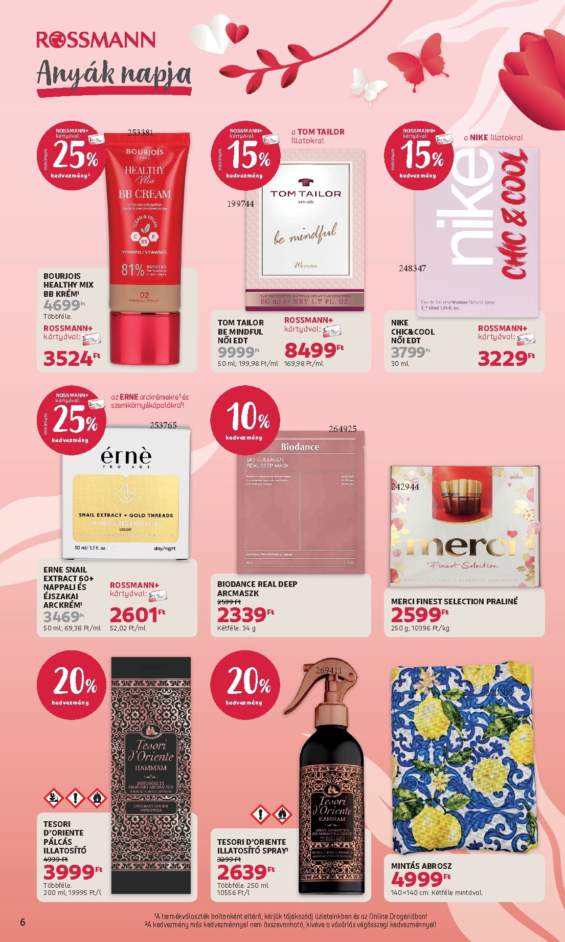 rossmann - Rossmann hirdetmény a következő hétre hétfőtől 2026.04.20.-tól péntektől 2026.05.01.-ig - page: 6