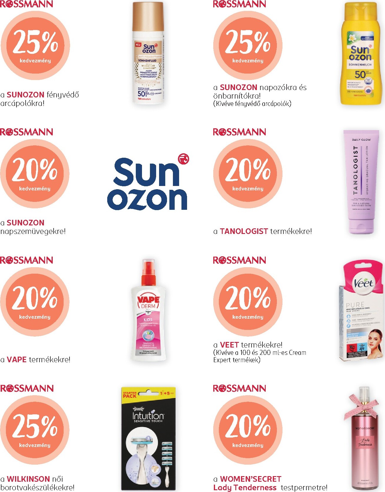 rossmann - Rossmann - Kupon Napok hirdetmény a következő hétre hétfőtől 2026.05.04.-tól vasárnaptól 2026.05.10.-ig - page: 7