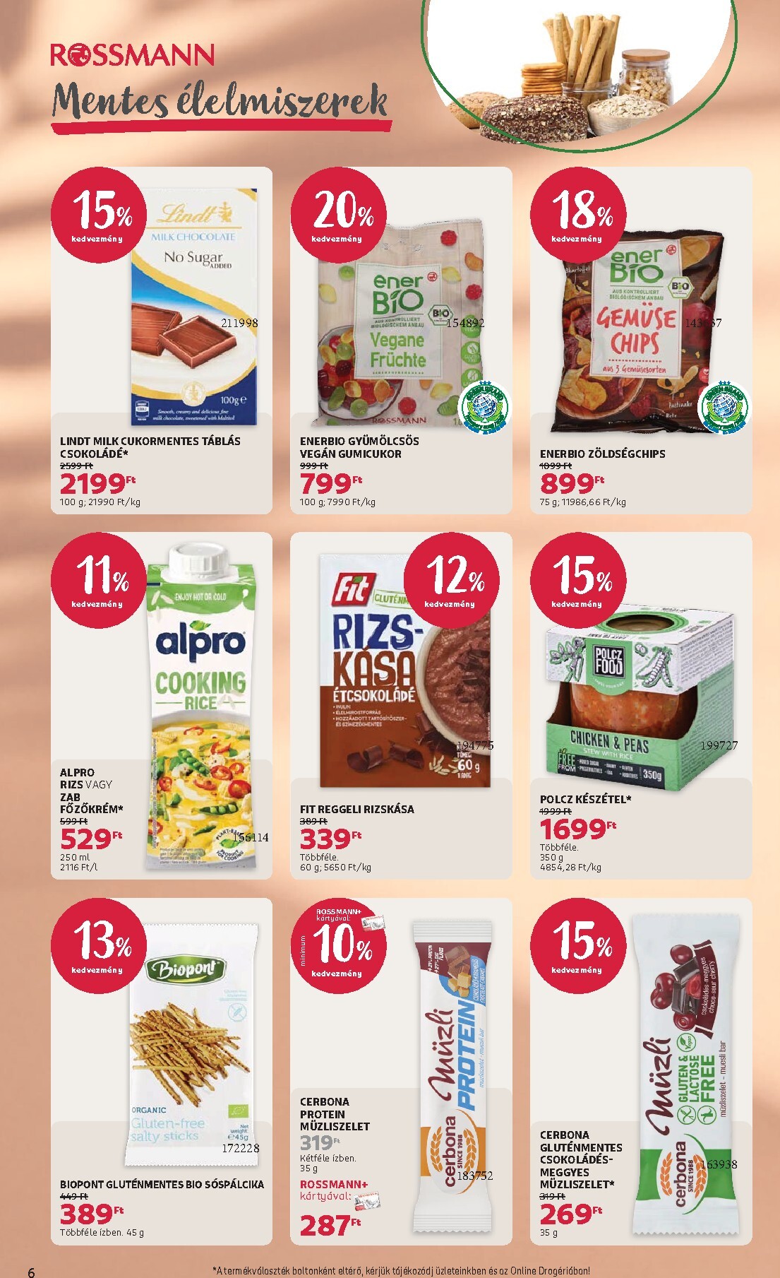 rossmann - Rossmann hirdetmény a következő hétre hétfőtől 2026.05.04.-tól péntektől 2026.05.15.-ig - page: 6
