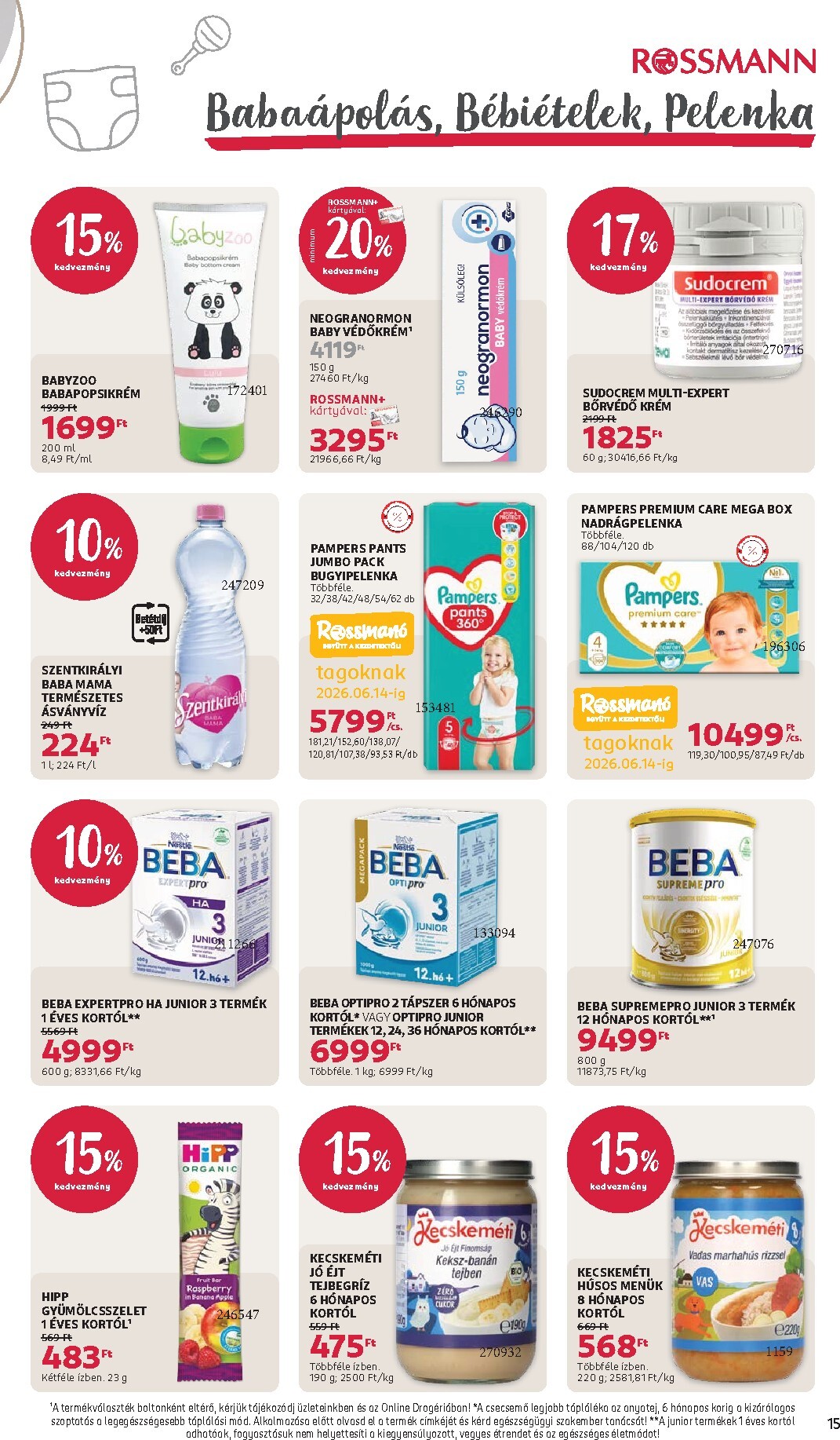 rossmann - Rossmann hirdetmény a következő hétre hétfőtől 2026.05.04.-tól péntektől 2026.05.15.-ig - page: 17