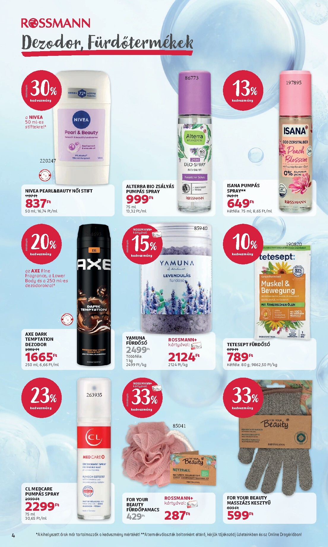 rossmann - Rossmann hirdetmény a következő hétre hétfőtől 2026.05.18.-tól péntektől 2026.05.29.-ig - page: 4