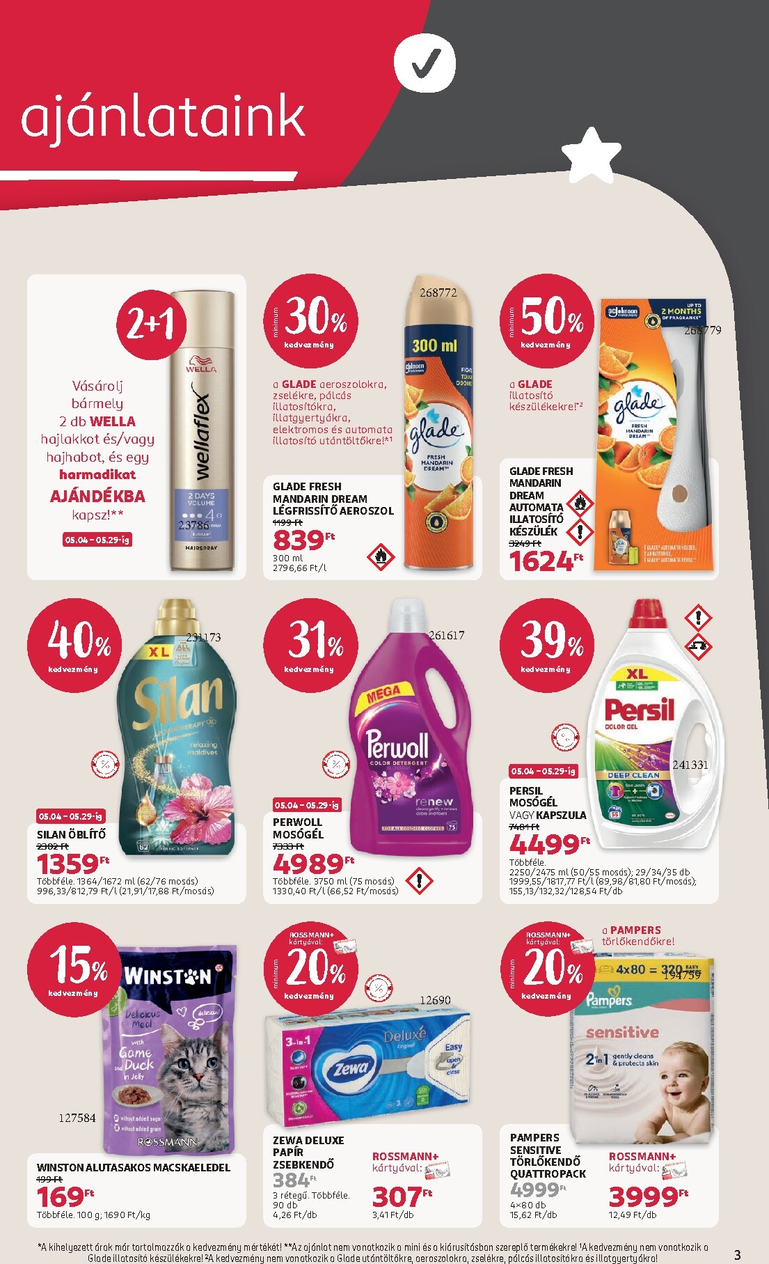rossmann - Rossmann hirdetmény a következő hétre hétfőtől 2026.05.18.-tól péntektől 2026.05.29.-ig - page: 3