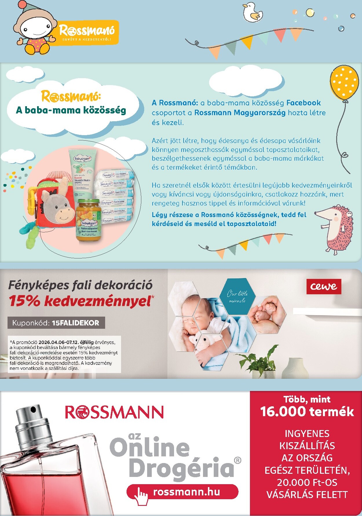 rossmann - Rossmann - Babaprogram hirdetmény a következő hétre hétfőtől 2026.05.18.-tól vasárnaptól 2026.06.14.-ig - page: 13