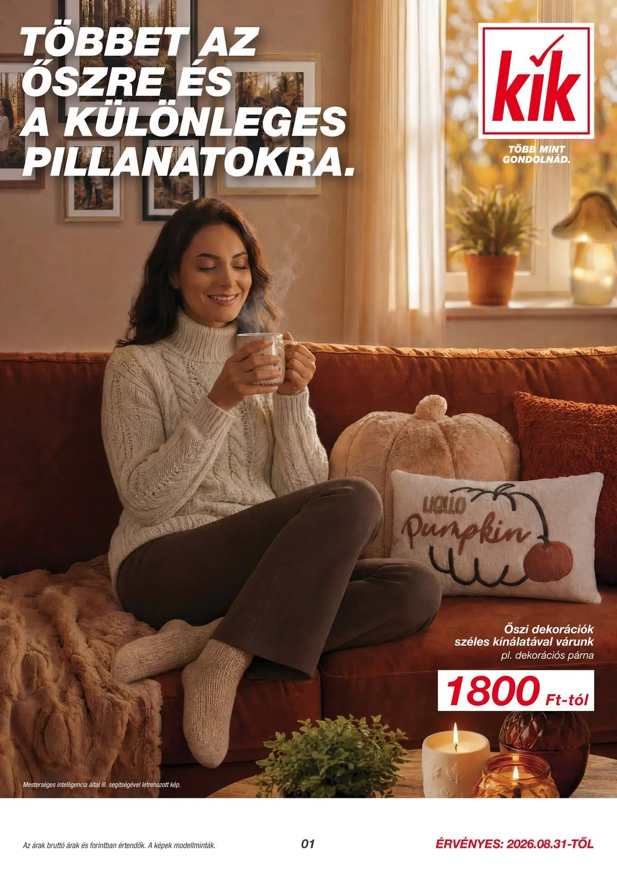 kik - KiK hirdetmény a következő hétre hétfőtől 2026.08.31.-tól vasárnaptól 2026.09.06.-ig