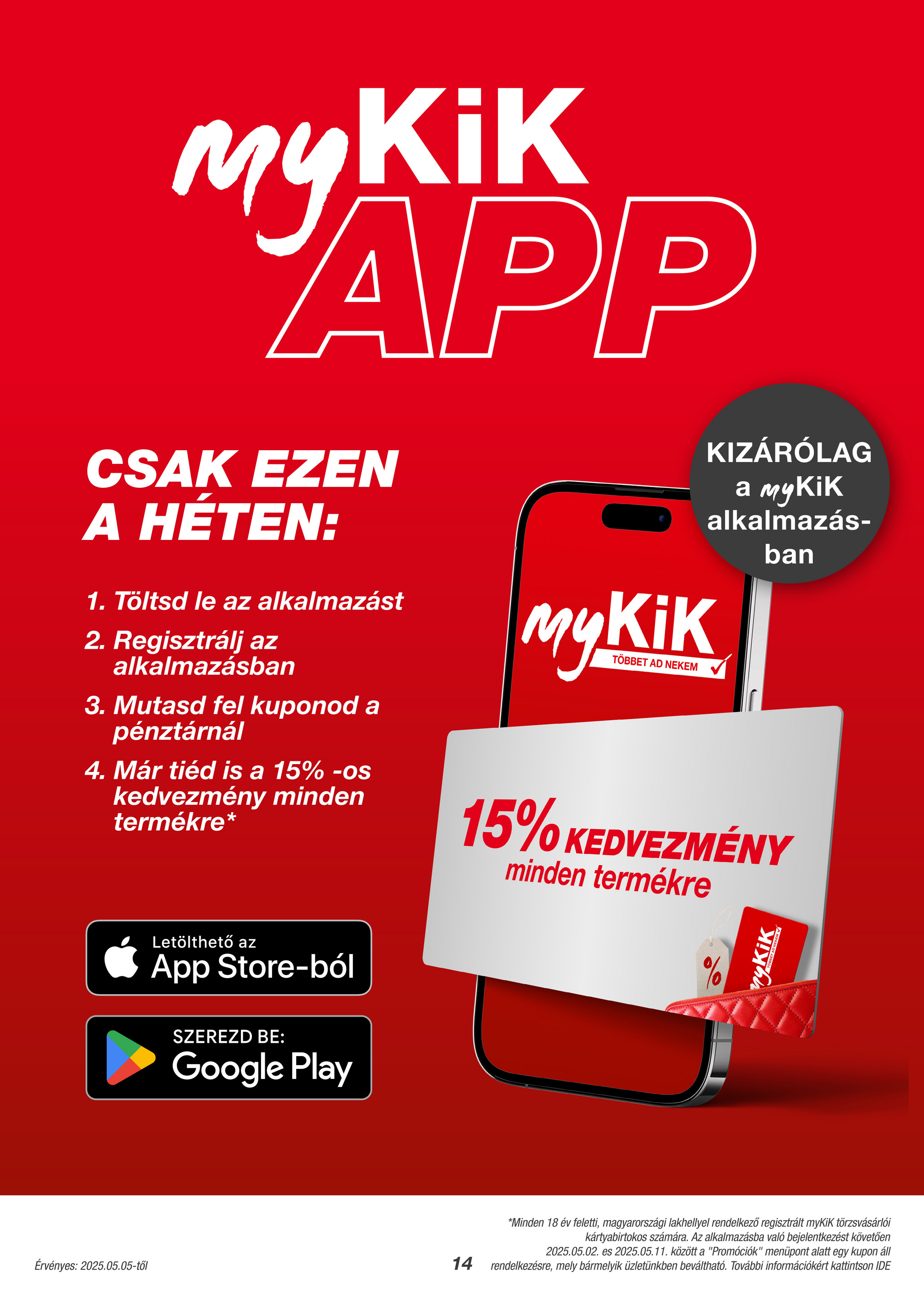 kik - KiK akciós újság, érvényes 05.05. - 06.08. - page: 14