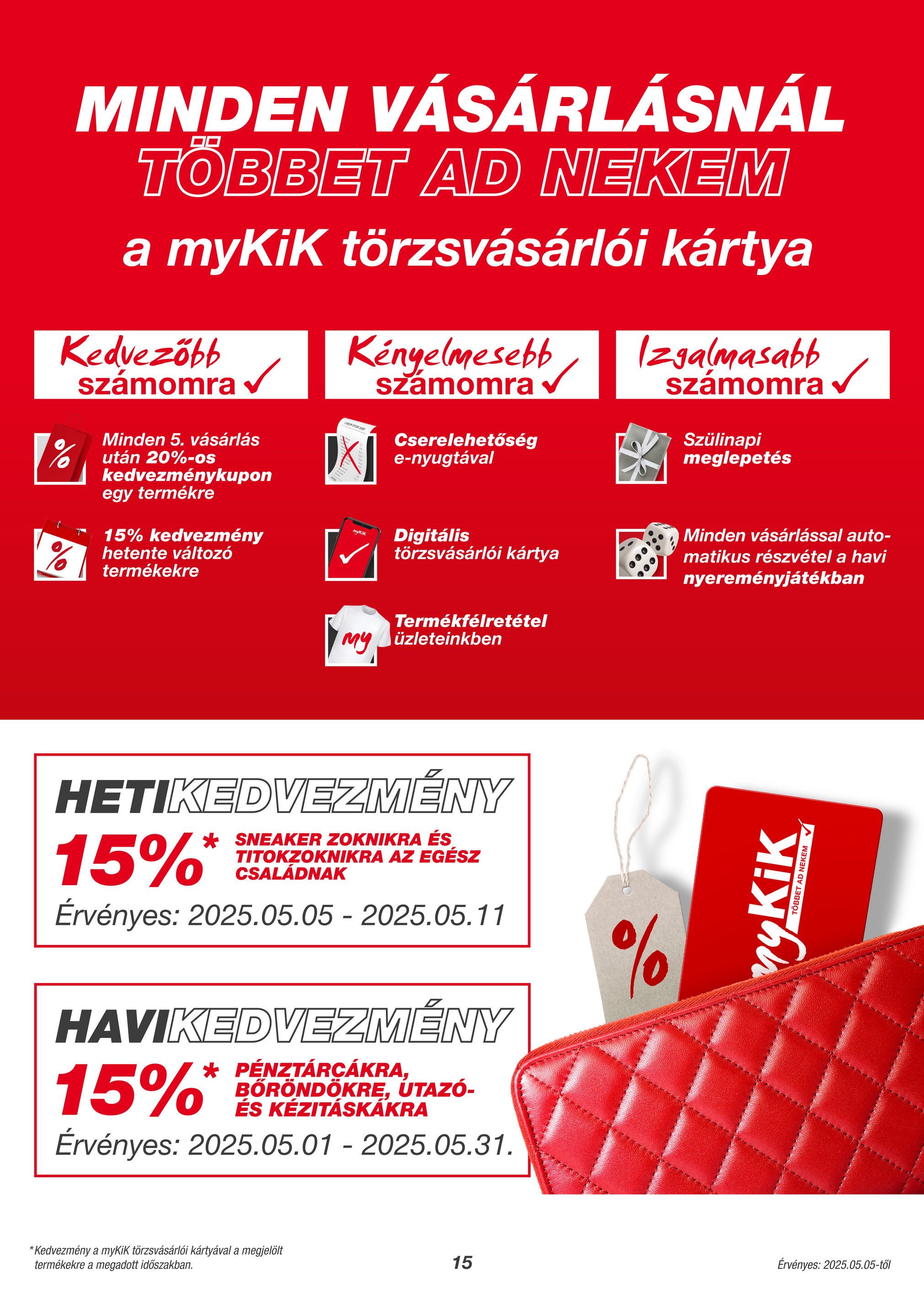 kik - KiK akciós újság, érvényes 05.05. - 06.08. - page: 15