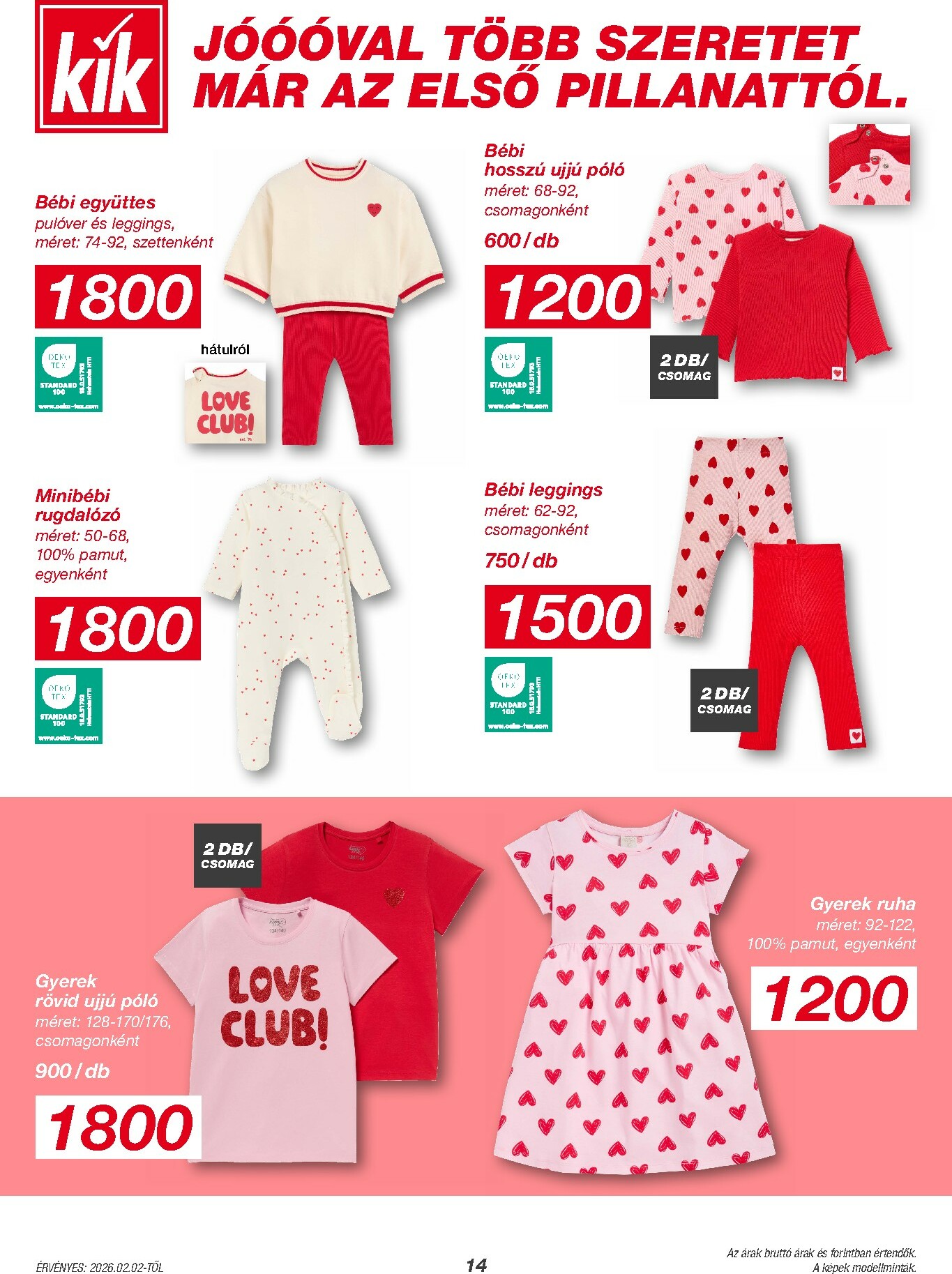 kik - KiK akciós újság, érvényes 2026.02.02. - 2026.02.22. - page: 14