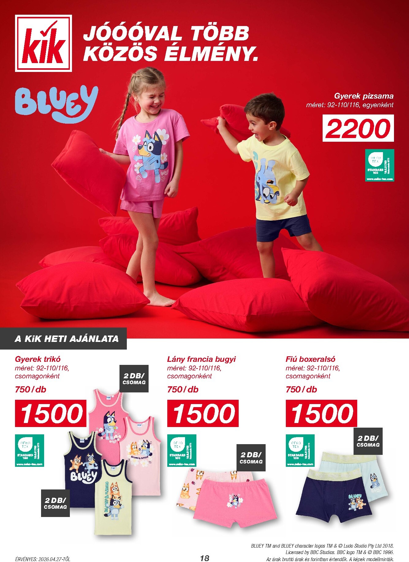 kik - KiK hirdetmény a következő hétre hétfőtől 2026.04.27.-tól vasárnaptól 2026.05.24.-ig - page: 18
