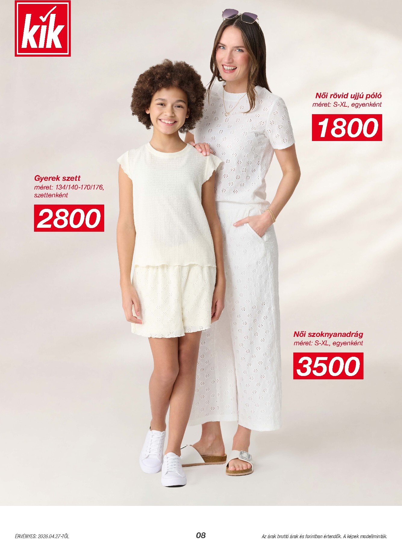 kik - KiK hirdetmény a következő hétre hétfőtől 2026.04.27.-tól vasárnaptól 2026.05.24.-ig - page: 8
