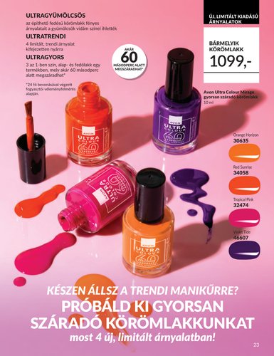 avon - Aktuális Avon szórólap érvényes hétfőtől 2026.06.01.-től keddtől 2026.06.30.-ig - page: 23