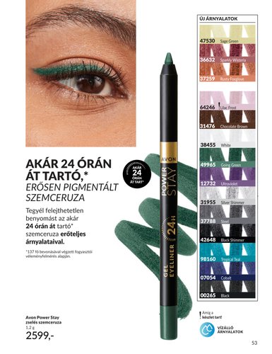 avon - Aktuális Avon szórólap érvényes hétfőtől 2026.06.01.-től keddtől 2026.06.30.-ig - page: 53