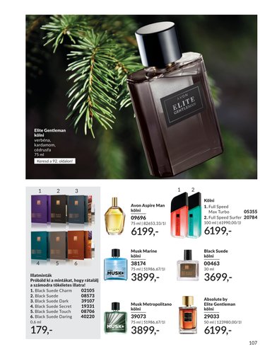 avon - Aktuális Avon szórólap érvényes hétfőtől 2026.06.01.-től keddtől 2026.06.30.-ig - page: 107