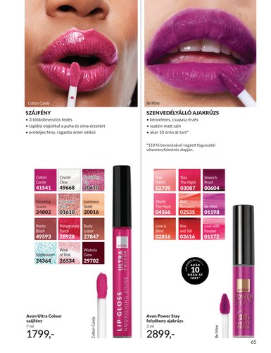 avon - Aktuális Avon szórólap érvényes hétfőtől 2026.06.01.-től keddtől 2026.06.30.-ig - page: 65