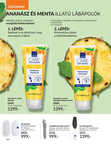 avon - Aktuális Avon szórólap érvényes hétfőtől 2026.06.01.-től keddtől 2026.06.30.-ig - page: 160