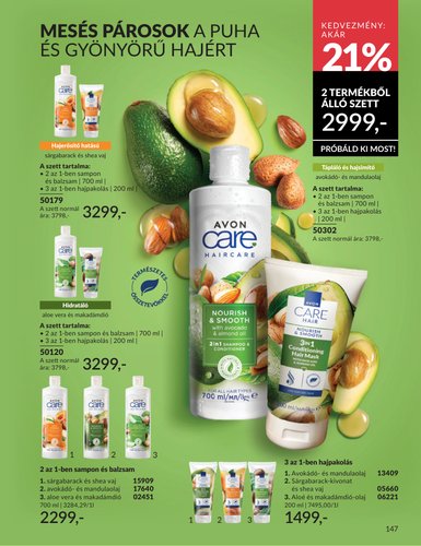 avon - Aktuális Avon szórólap érvényes hétfőtől 2026.06.01.-től keddtől 2026.06.30.-ig - page: 147