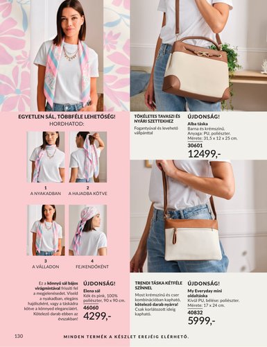 avon - Aktuális Avon szórólap érvényes hétfőtől 2026.06.01.-től keddtől 2026.06.30.-ig - page: 130