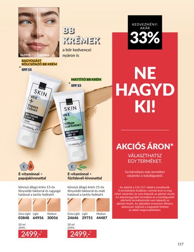 avon - Aktuális Avon szórólap érvényes hétfőtől 2026.06.01.-től keddtől 2026.06.30.-ig - page: 117