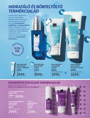 avon - Aktuális Avon szórólap érvényes hétfőtől 2026.06.01.-től keddtől 2026.06.30.-ig - page: 115