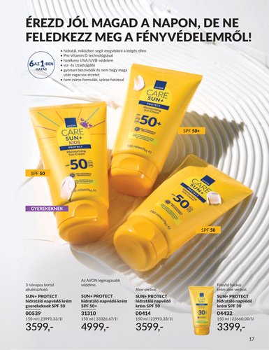 avon - Aktuális Avon szórólap érvényes hétfőtől 2026.06.01.-től keddtől 2026.06.30.-ig - page: 17
