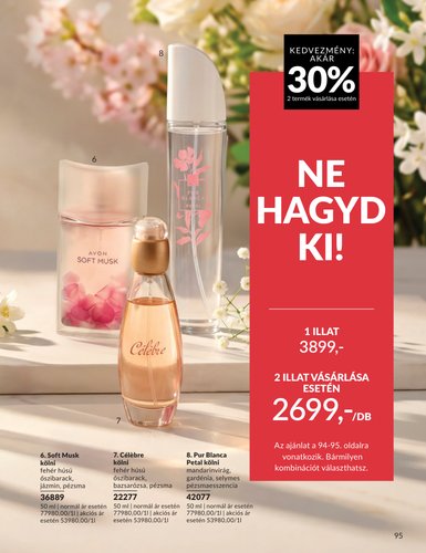 avon - Aktuális Avon szórólap érvényes hétfőtől 2026.06.01.-től keddtől 2026.06.30.-ig - page: 95