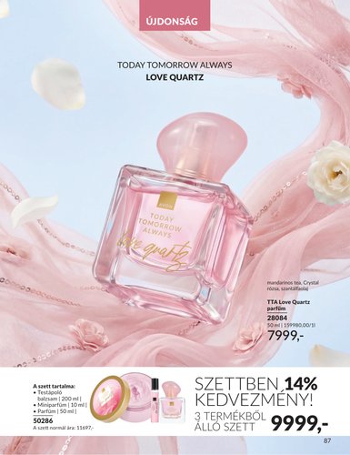 avon - Aktuális Avon szórólap érvényes hétfőtől 2026.06.01.-től keddtől 2026.06.30.-ig - page: 87