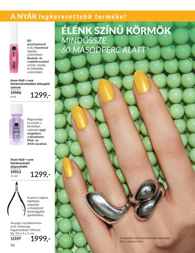 avon - Aktuális Avon szórólap érvényes hétfőtől 2026.06.01.-től keddtől 2026.06.30.-ig - page: 66