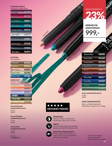 avon - Aktuális Avon szórólap érvényes hétfőtől 2026.06.01.-től keddtől 2026.06.30.-ig - page: 25