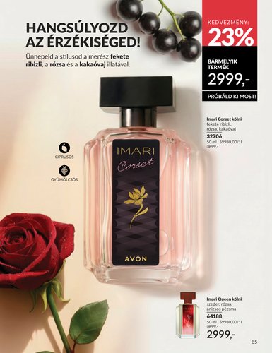 avon - Aktuális Avon szórólap érvényes szerdától 2026.07.01.-től péntektől 2026.07.31.-ig - page: 85
