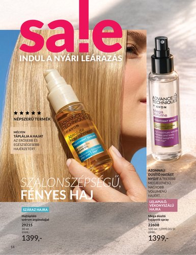 avon - Aktuális Avon szórólap érvényes szerdától 2026.07.01.-től péntektől 2026.07.31.-ig - page: 14