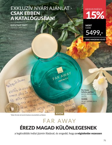avon - Aktuális Avon szórólap érvényes szombattól 2026.08.01.-től hétfőtől 2026.08.31.-ig - page: 69