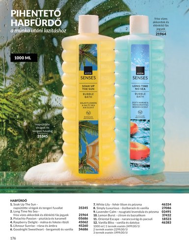 avon - Aktuális Avon szórólap érvényes szombattól 2026.08.01.-től hétfőtől 2026.08.31.-ig - page: 174