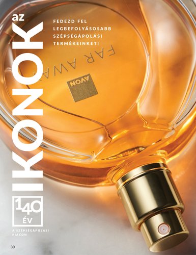 avon - Aktuális Avon szórólap érvényes szombattól 2026.08.01.-től hétfőtől 2026.08.31.-ig - page: 30