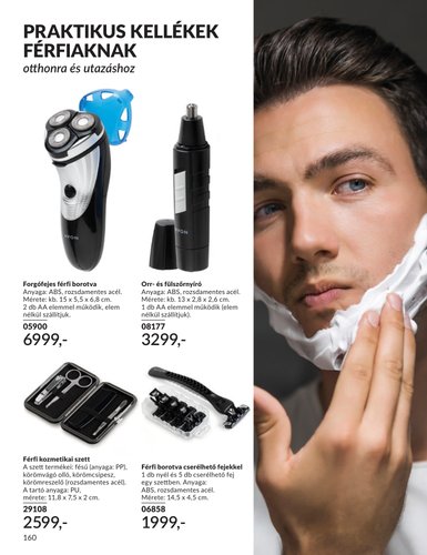 avon - Aktuális Avon szórólap érvényes szombattól 2026.08.01.-től hétfőtől 2026.08.31.-ig - page: 158