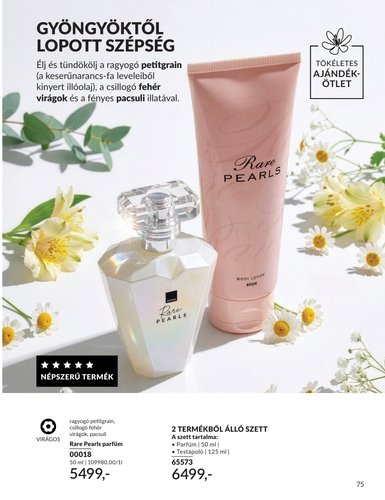 avon - Aktuális Avon szórólap érvényes szombattól 2026.08.01.-től hétfőtől 2026.08.31.-ig - page: 73