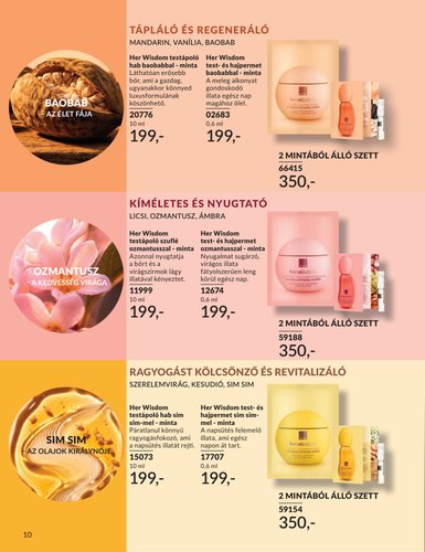 avon - Aktuális Avon szórólap érvényes szombattól 2026.08.01.-től hétfőtől 2026.08.31.-ig - page: 10