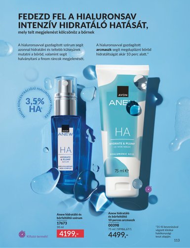 avon - Aktuális Avon szórólap érvényes szombattól 2026.08.01.-től hétfőtől 2026.08.31.-ig - page: 111