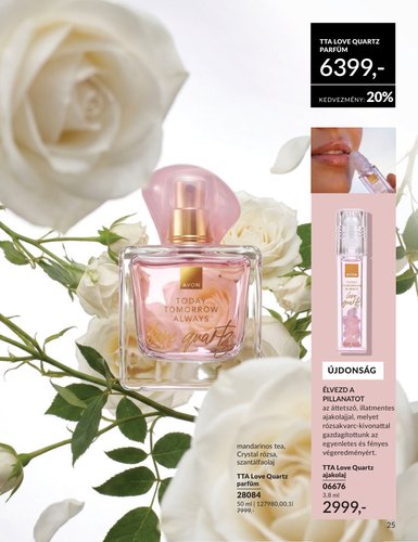 avon - Aktuális Avon szórólap érvényes szombattól 2026.08.01.-től hétfőtől 2026.08.31.-ig - page: 25