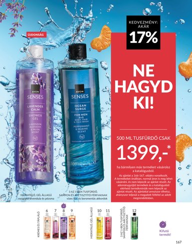avon - Aktuális Avon szórólap érvényes szombattól 2026.08.01.-től hétfőtől 2026.08.31.-ig - page: 165