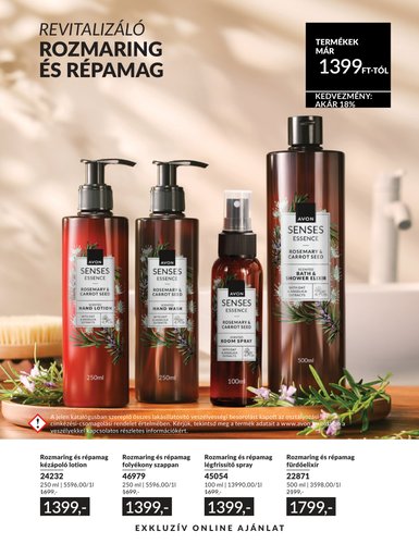 avon - Aktuális Avon szórólap érvényes szombattól 2026.08.01.-től hétfőtől 2026.08.31.-ig - page: 194