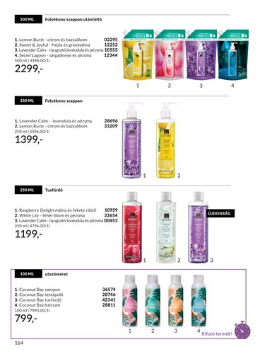 avon - Aktuális Avon szórólap érvényes szombattól 2026.08.01.-től hétfőtől 2026.08.31.-ig - page: 162