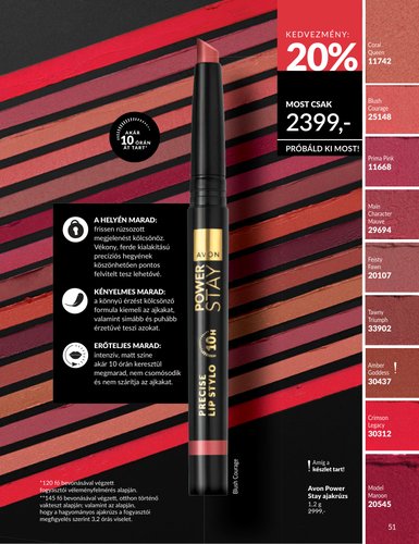 avon - Aktuális Avon szórólap érvényes szombattól 2026.08.01.-től hétfőtől 2026.08.31.-ig - page: 51