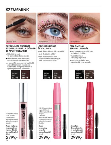 avon - Aktuális Avon szórólap érvényes szombattól 2026.08.01.-től hétfőtől 2026.08.31.-ig - page: 34