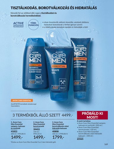 avon - Aktuális Avon szórólap érvényes keddtől 2026.09.01.-től szerdától 2026.09.30.-ig - page: 169