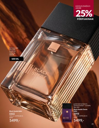 avon - Aktuális Avon szórólap érvényes keddtől 2026.09.01.-től szerdától 2026.09.30.-ig - page: 21