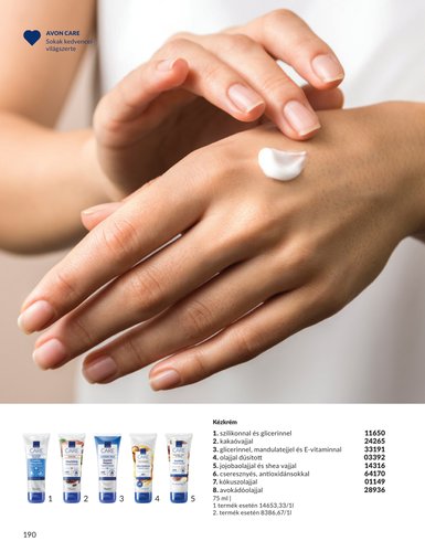 avon - Aktuális Avon szórólap érvényes keddtől 2026.09.01.-től szerdától 2026.09.30.-ig - page: 190