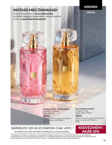 avon - Aktuális Avon szórólap érvényes keddtől 2026.09.01.-től szerdától 2026.09.30.-ig - page: 85