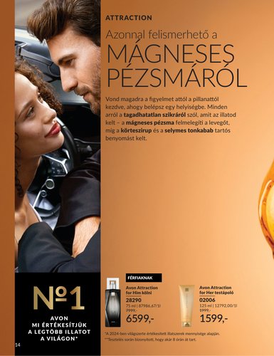 avon - Aktuális Avon szórólap érvényes keddtől 2026.09.01.-től szerdától 2026.09.30.-ig - page: 14