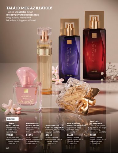 avon - Aktuális Avon szórólap érvényes keddtől 2026.09.01.-től szerdától 2026.09.30.-ig - page: 80