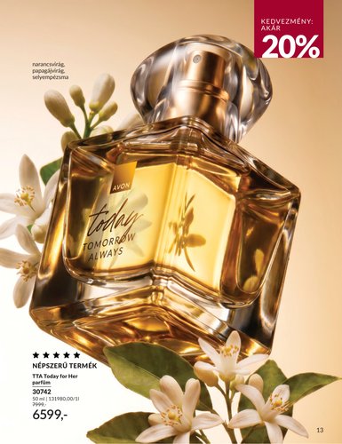 avon - Aktuális Avon szórólap érvényes keddtől 2026.09.01.-től szerdától 2026.09.30.-ig - page: 13